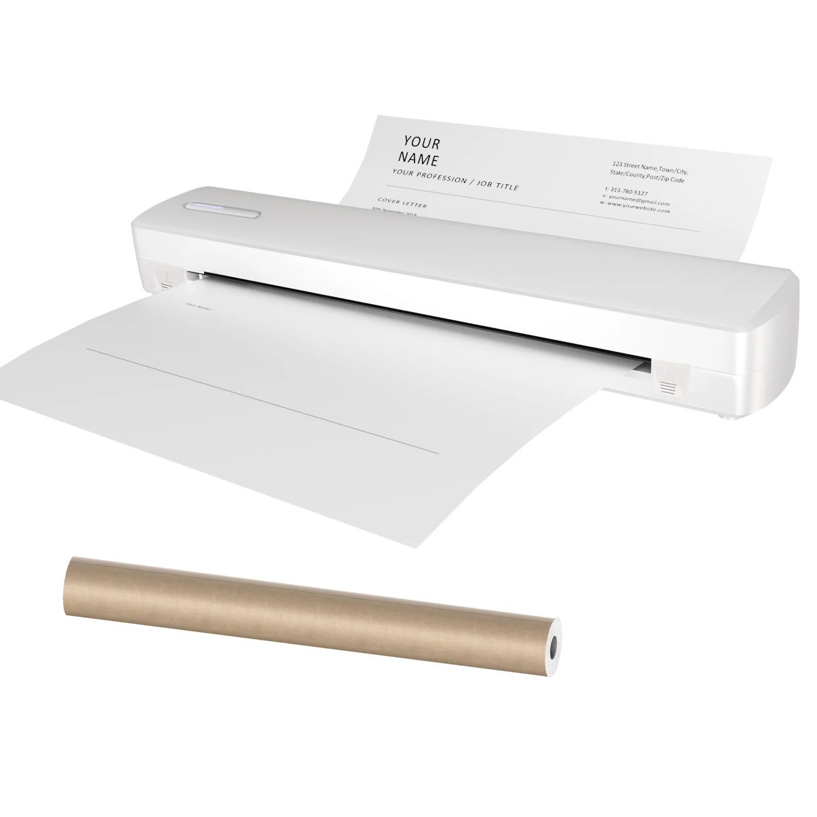 True Image TC80 Inkless Printer, Portable Letter/A4/Tattoo Thermal Printer - Image 15