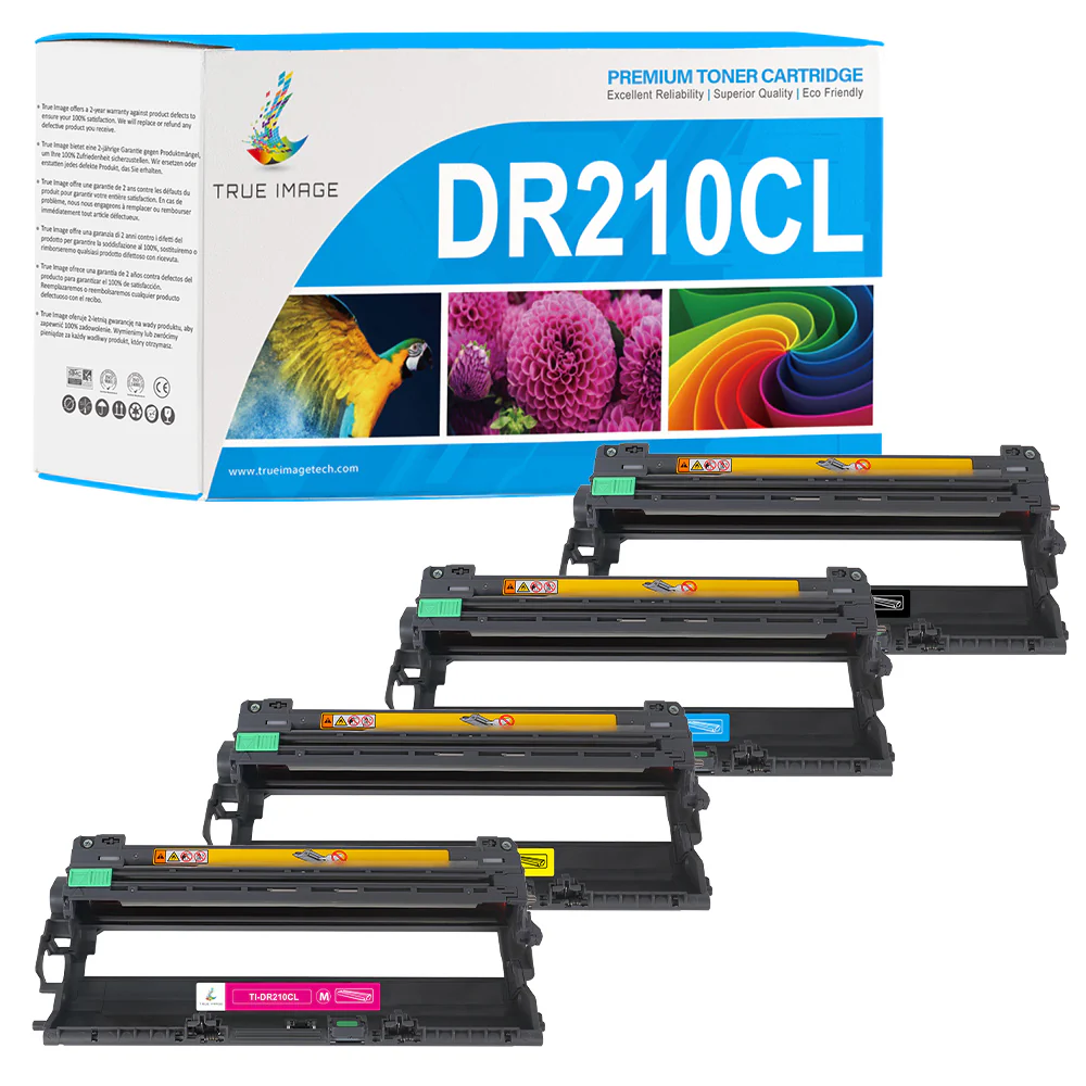 Brother Compatible DR210CL BK/C/M/Y Drum Unit - Image 14