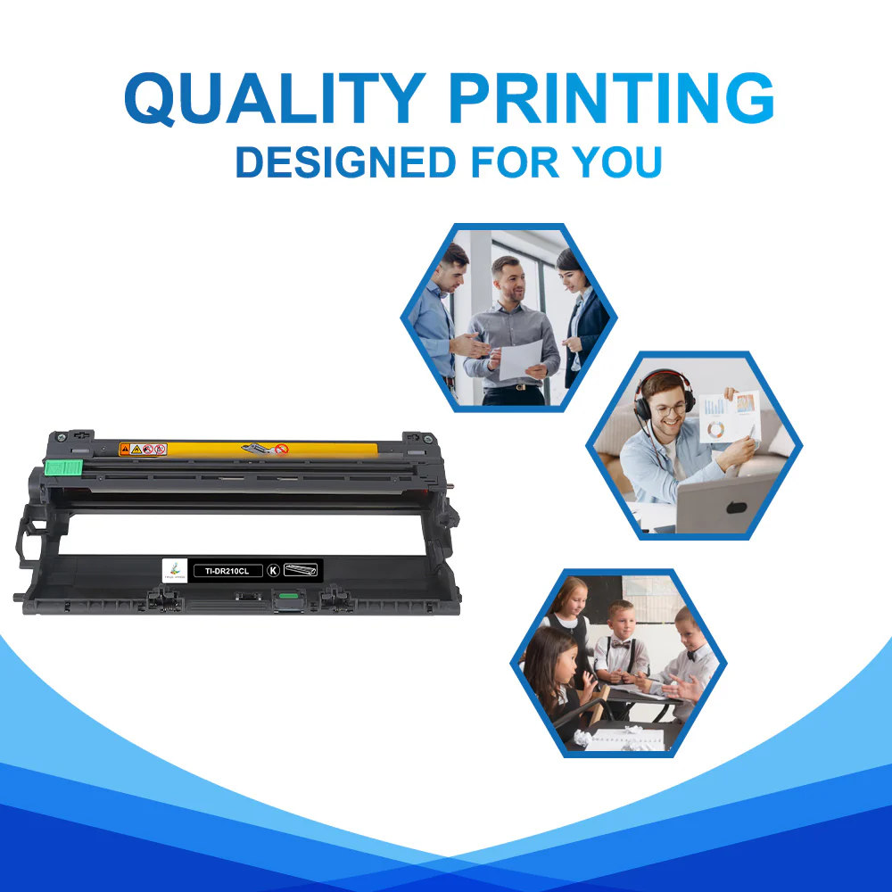 Brother Compatible DR210CL BK/C/M/Y Drum Unit - Image 4