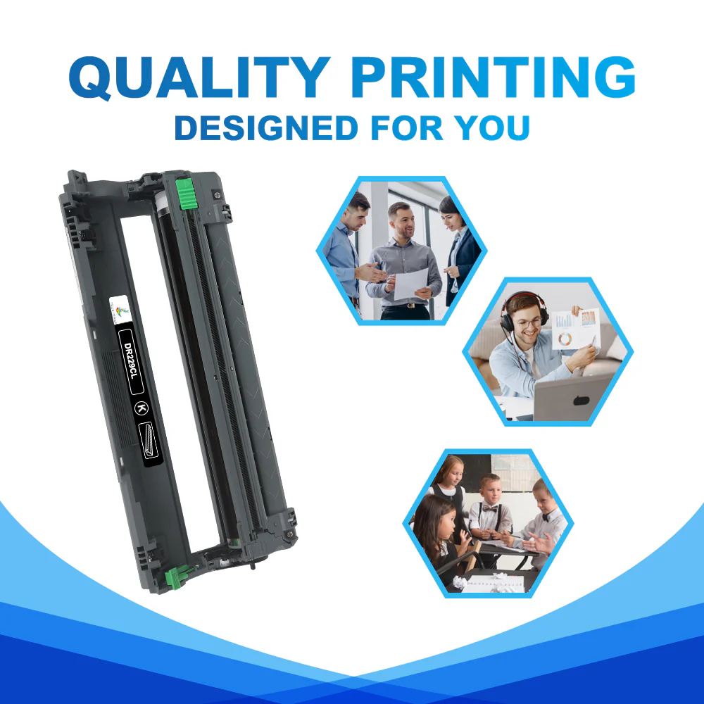 Brother Compatible DR229CL Drum Unit Set 4-Pack - Image 5