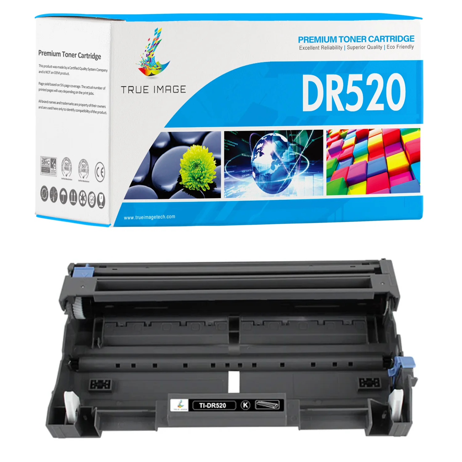 Compatible Brother DR520/DR620 Black Drum Unit