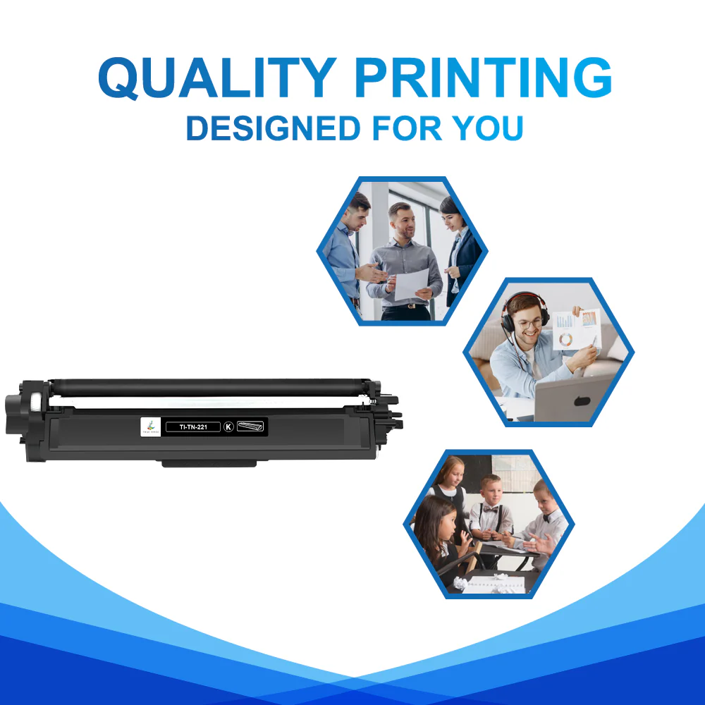 Compatible Brother TN221BK Black Toner Cartridge - Image 4