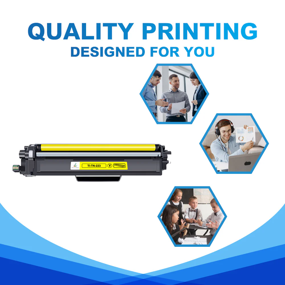 Compatible Brother TN-223Y Yellow Toner Cartridge - Image 4