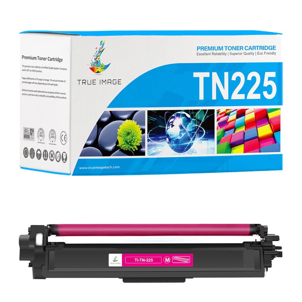 Brother Compatible TN225M Magenta Toner Cartridge