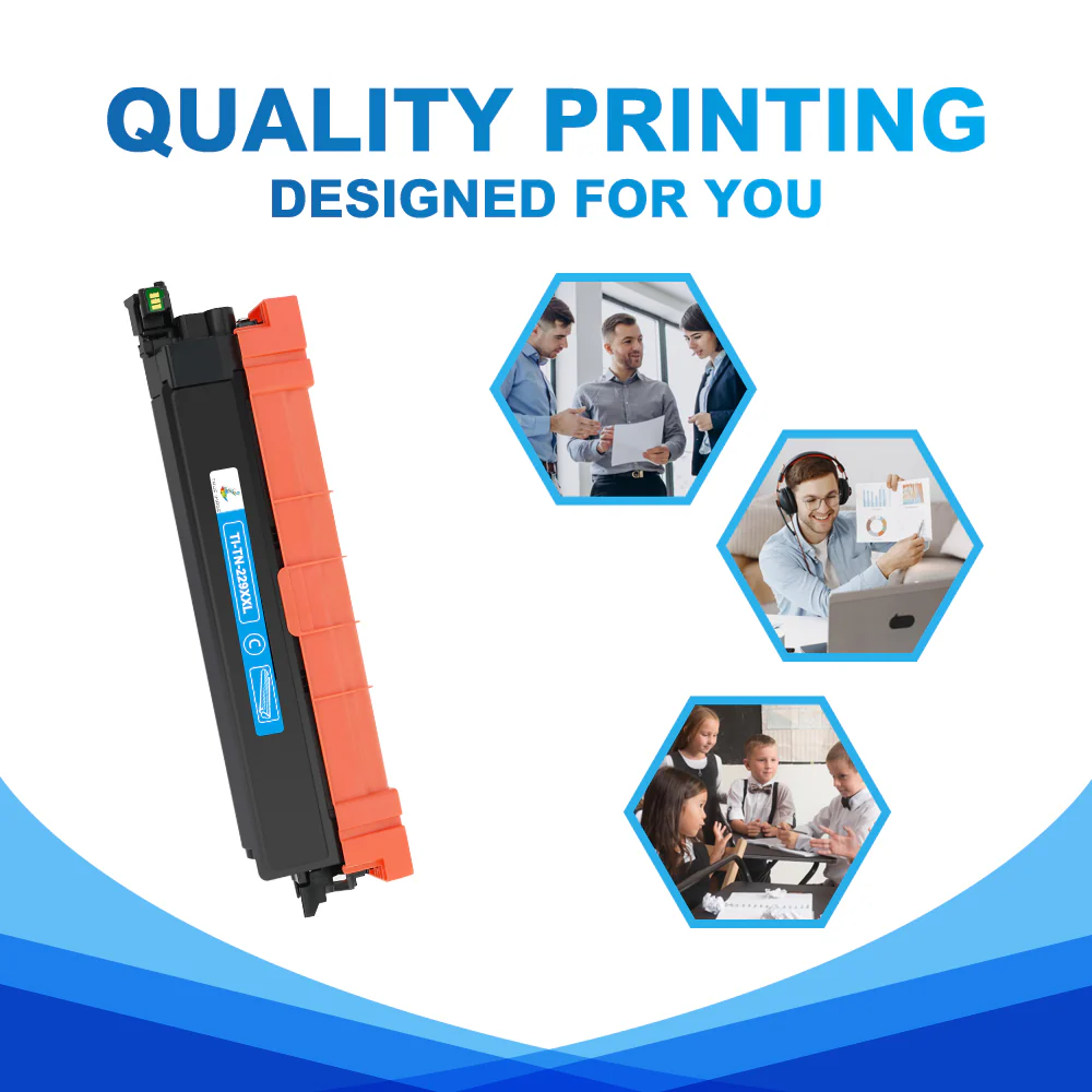 Brother Compatible TN229XXLC Cyan Toner Cartridge - Image 5