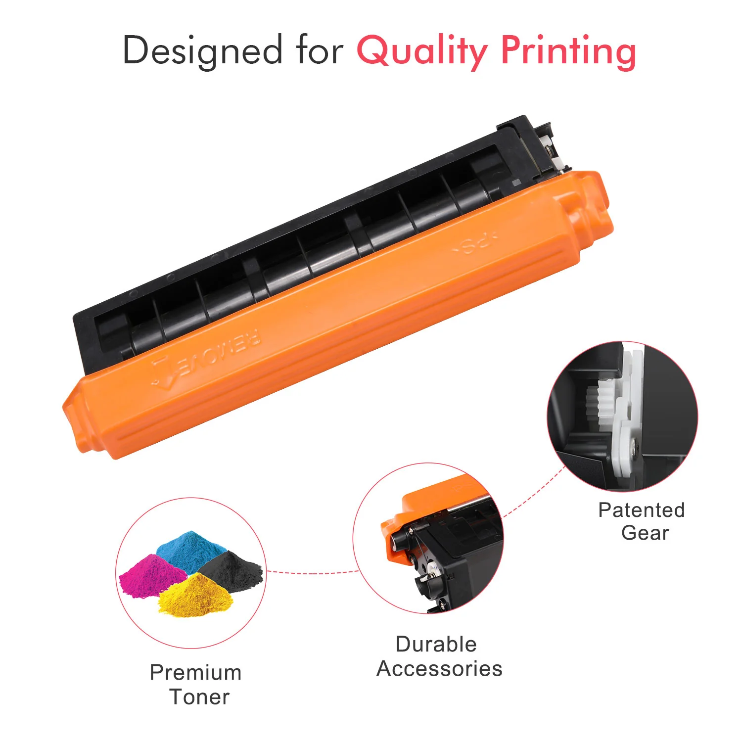 Compatible Brother TN336 Toner Set | TN-336BK/C/M/Y Toner Cartridges 4-Pack - Image 2
