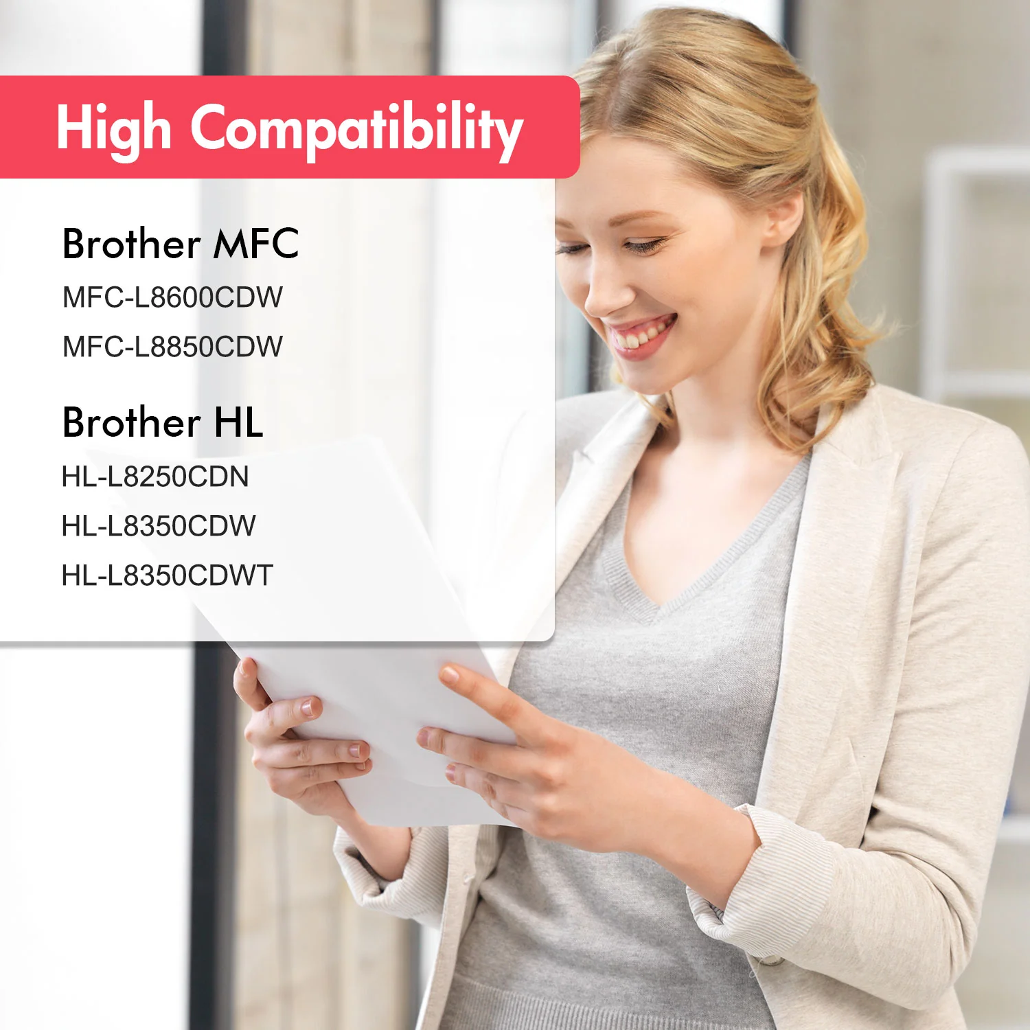 Compatible Brother TN336 Toner Set | TN-336BK/C/M/Y Toner Cartridges 4-Pack - Image 4