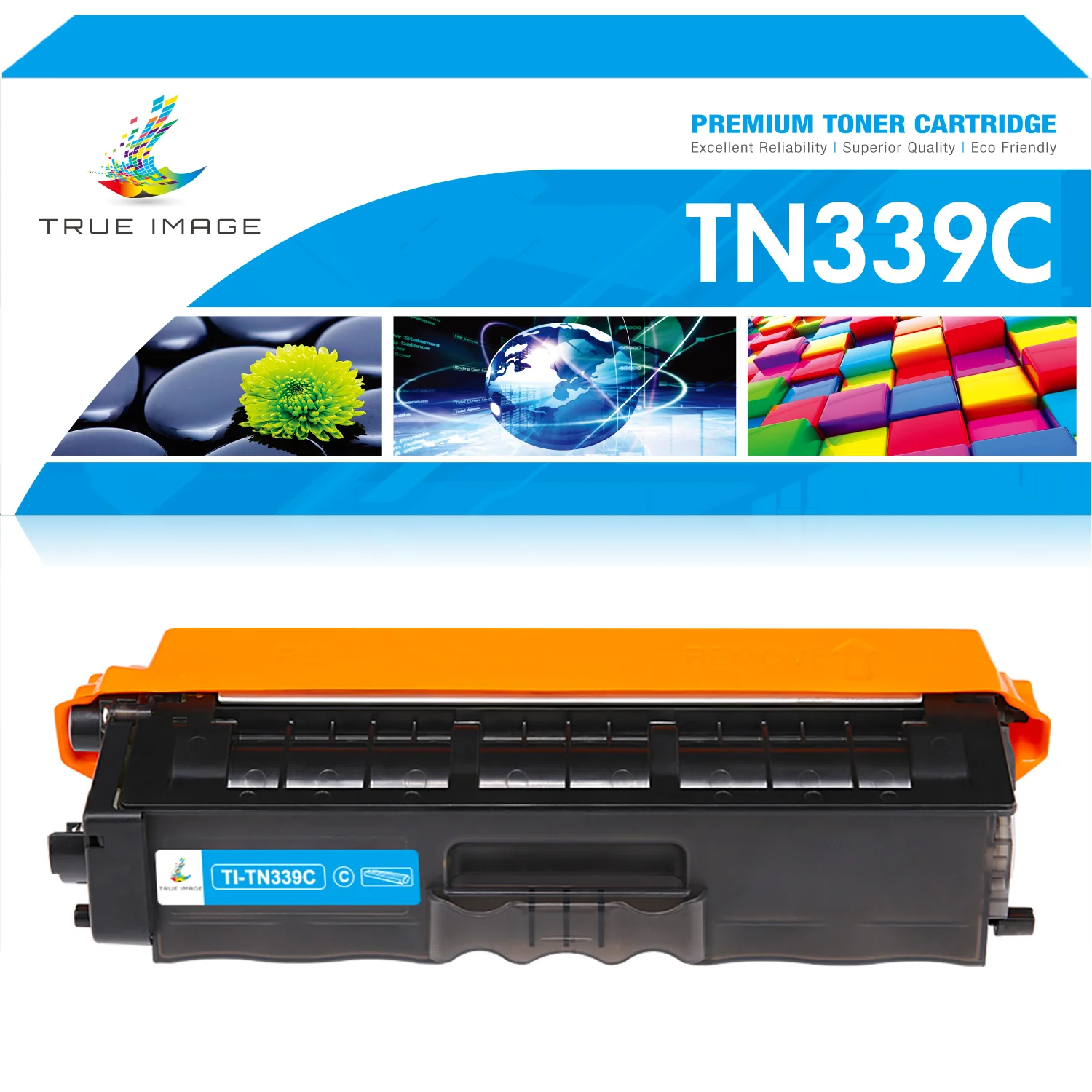 Brother Compatible TN339C Cyan Toner Cartridge