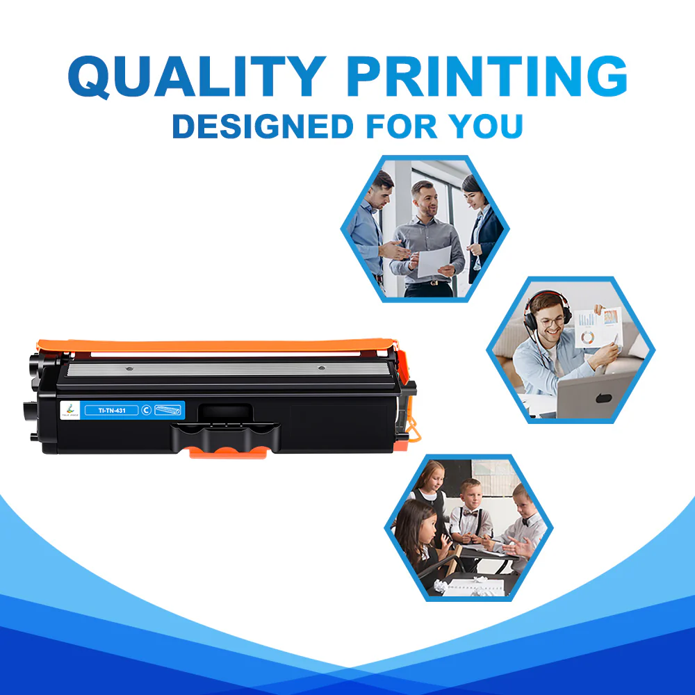 Brother Compatible TN431C Cyan Toner Cartridge - Image 4