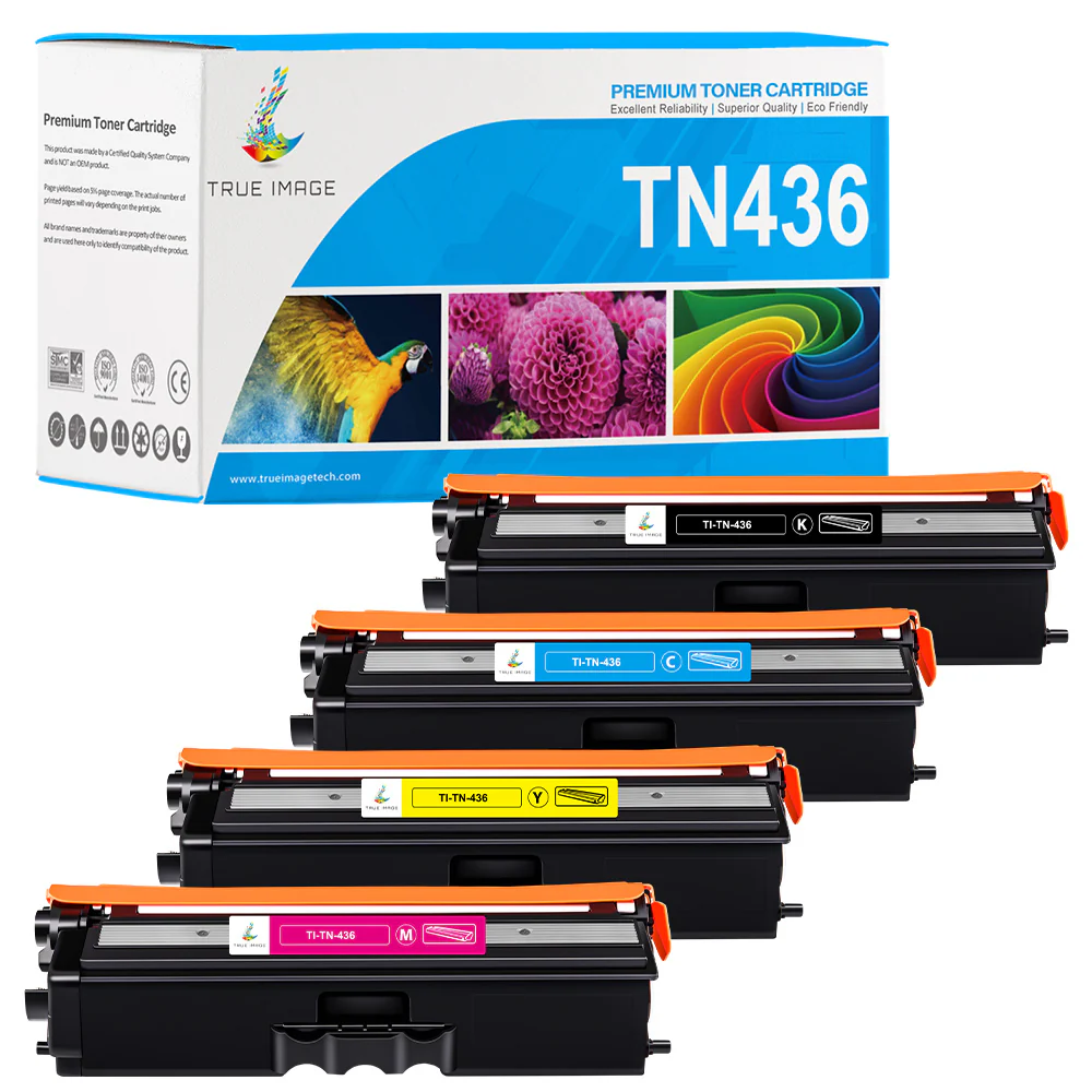 Compatible Brother TN436 Toner Set | Brother HL-L8360CDW Toner, MFC-L8900CDW Toner