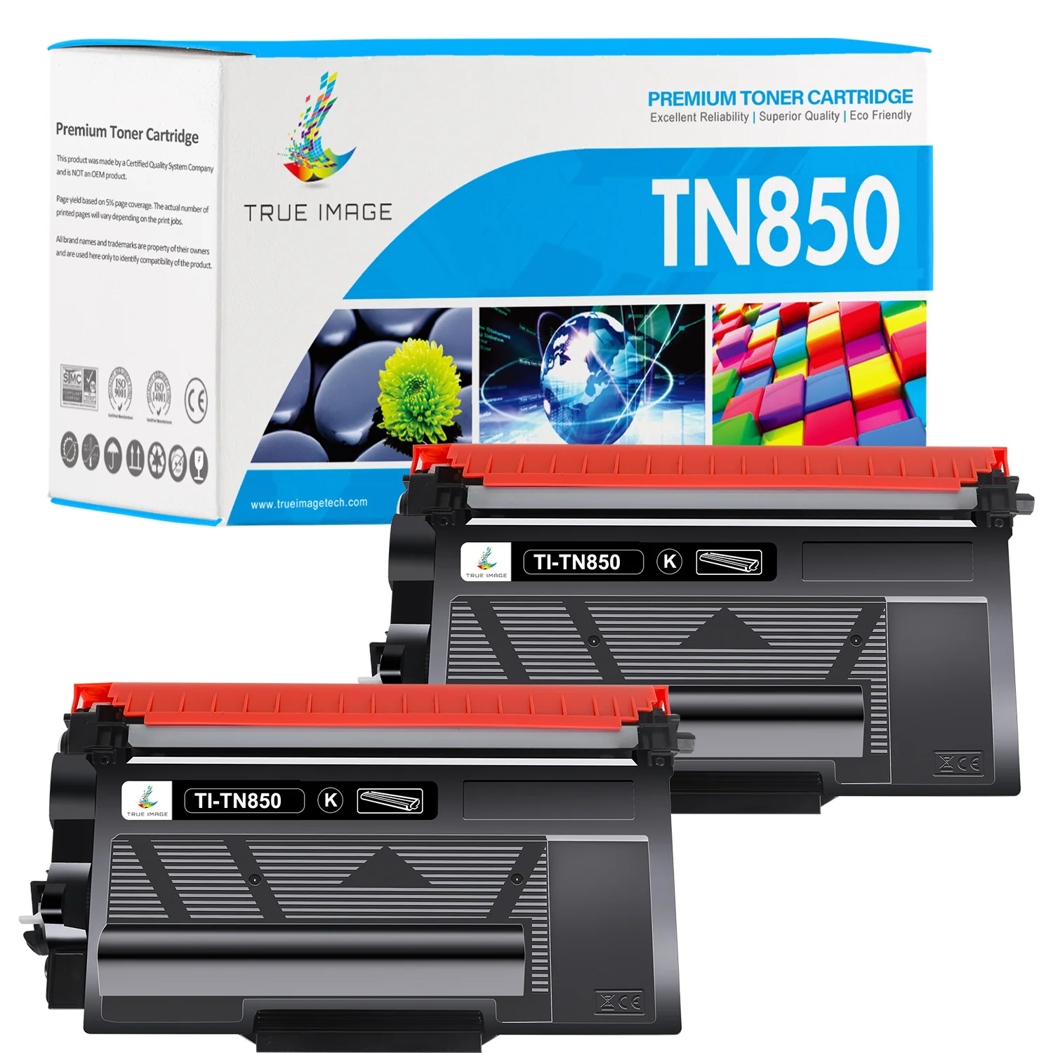 Compatible Brother Toner TN-850 2-Pack
