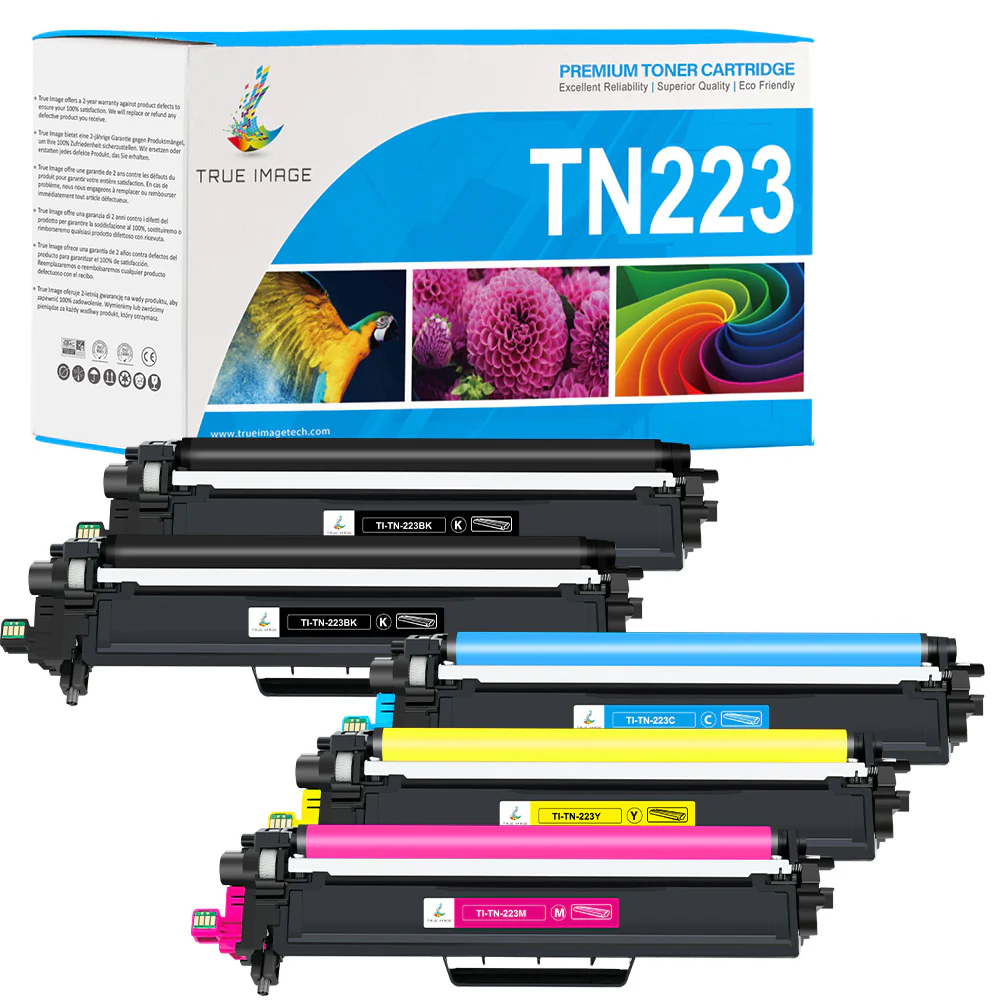 Brother MFC-L3750CDW Toner - Compatible Brother TN223/TN227 Toner Cartridges Set - Image 5