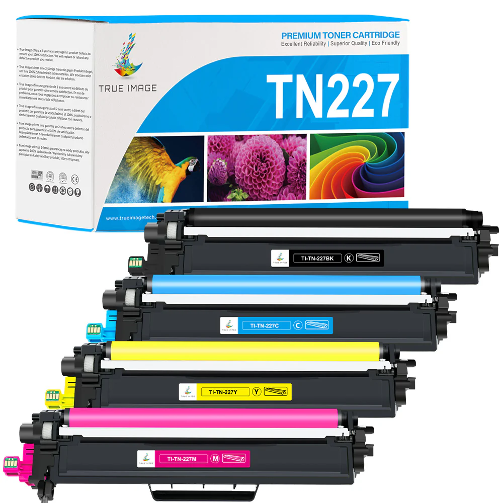 Brother MFC-L3750CDW Toner - Compatible Brother TN223/TN227 Toner Cartridges Set - Image 6