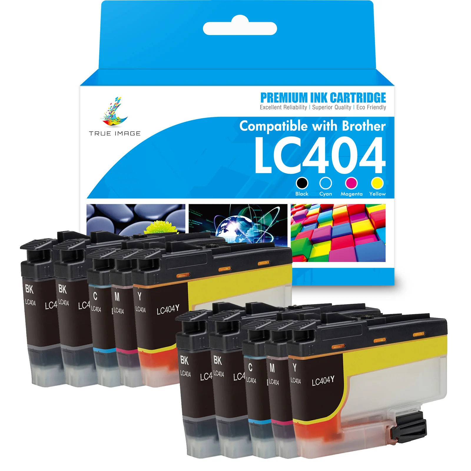 Compatible Brother LC404 XL Ink Cartridge Multi-Pack | With Smart Chip - Image 3