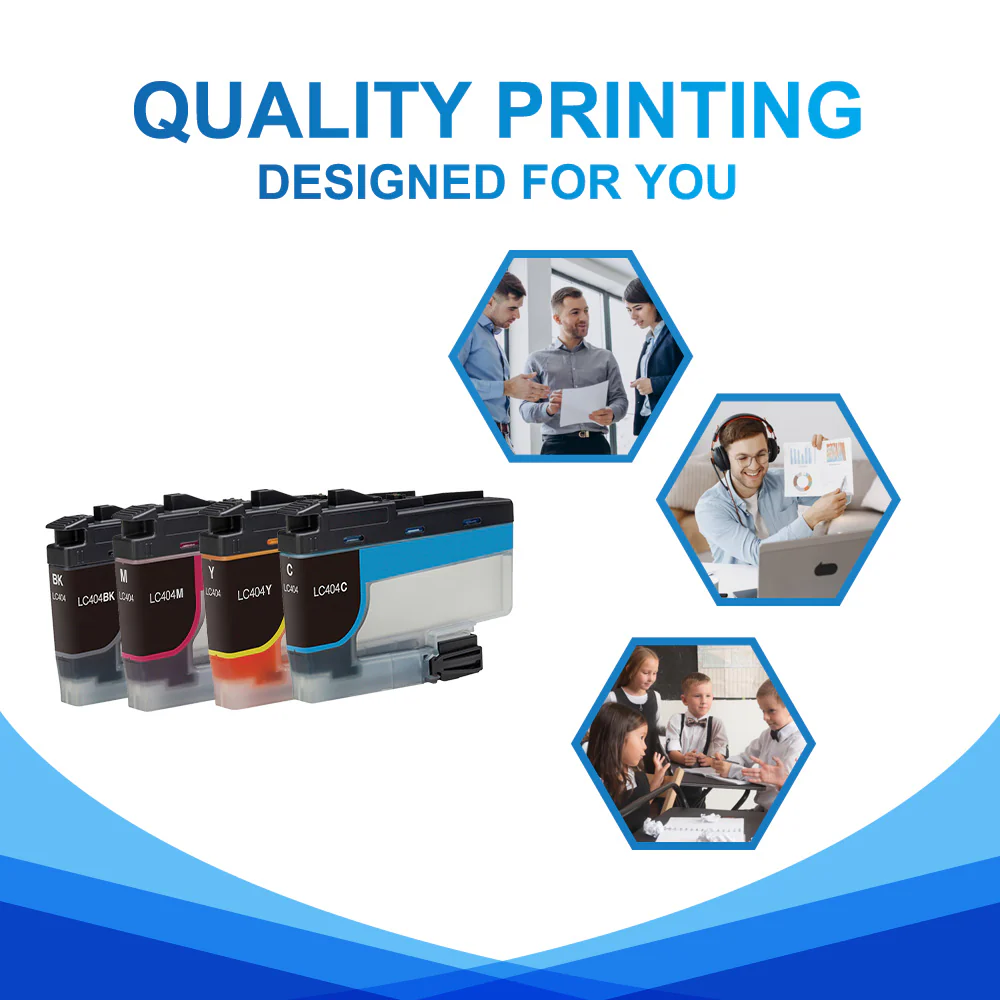 Compatible Brother LC404 XL Ink Cartridge Multi-Pack | With Smart Chip - Image 6