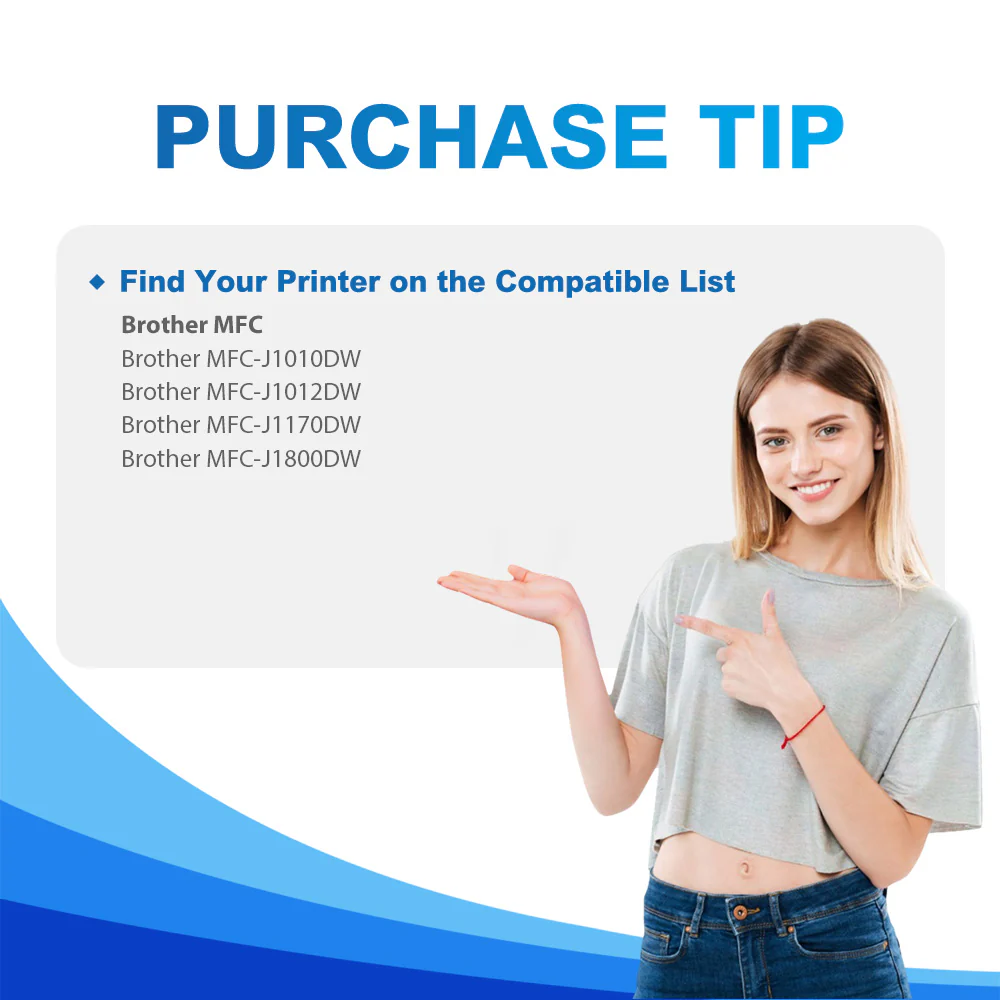 Compatible Brother LC401 Yellow Ink Cartridge | With Smart Chip - Image 3