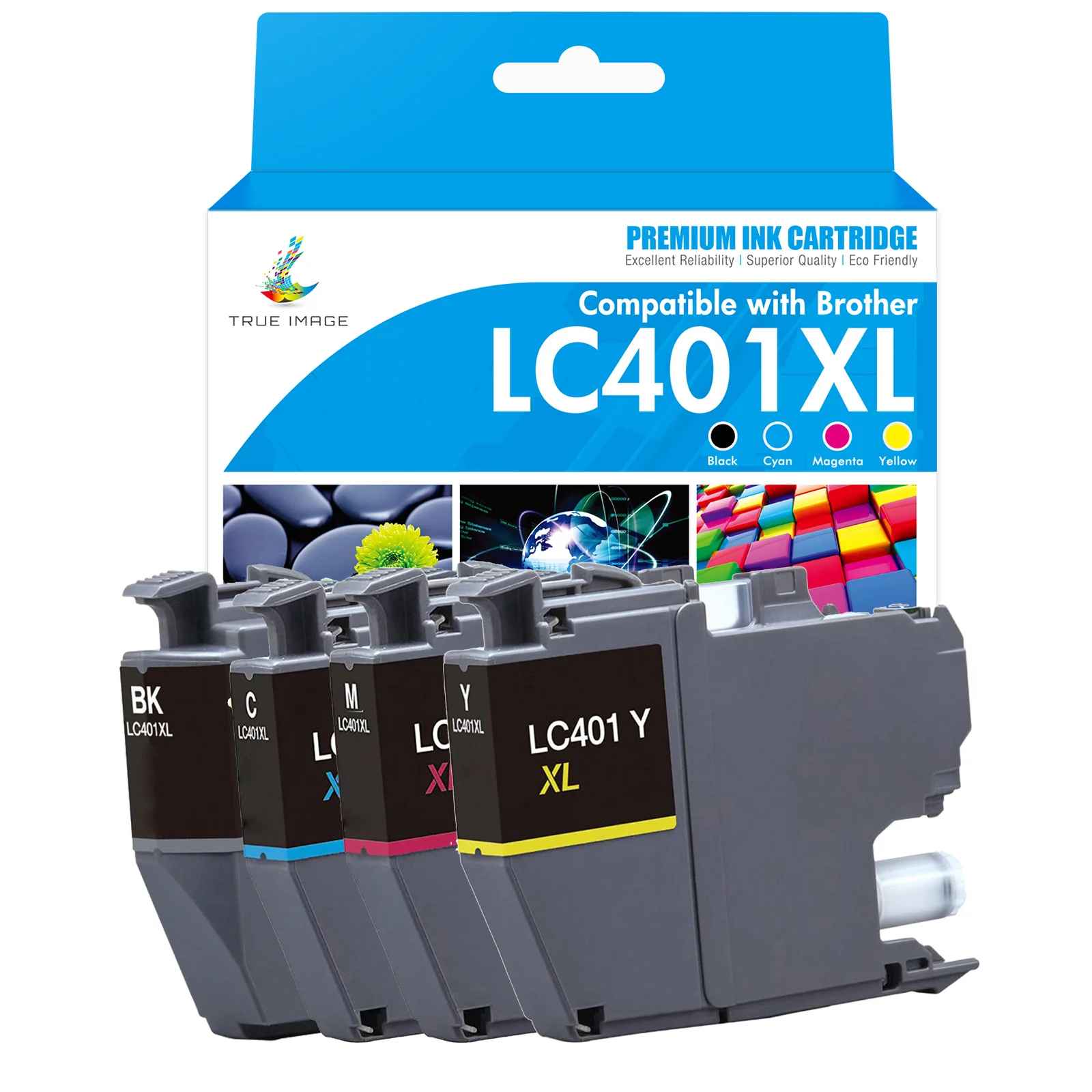 Compatible Brother LC401 LC401XL Ink Cartridges | With Smart Chip - Image 9