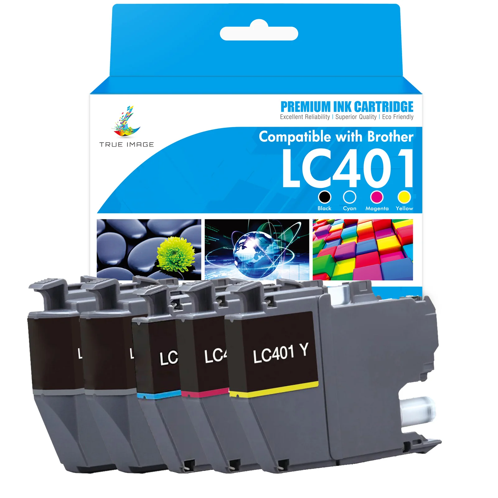 Compatible Brother LC401 LC401XL Ink Cartridges | With Smart Chip - Image 6