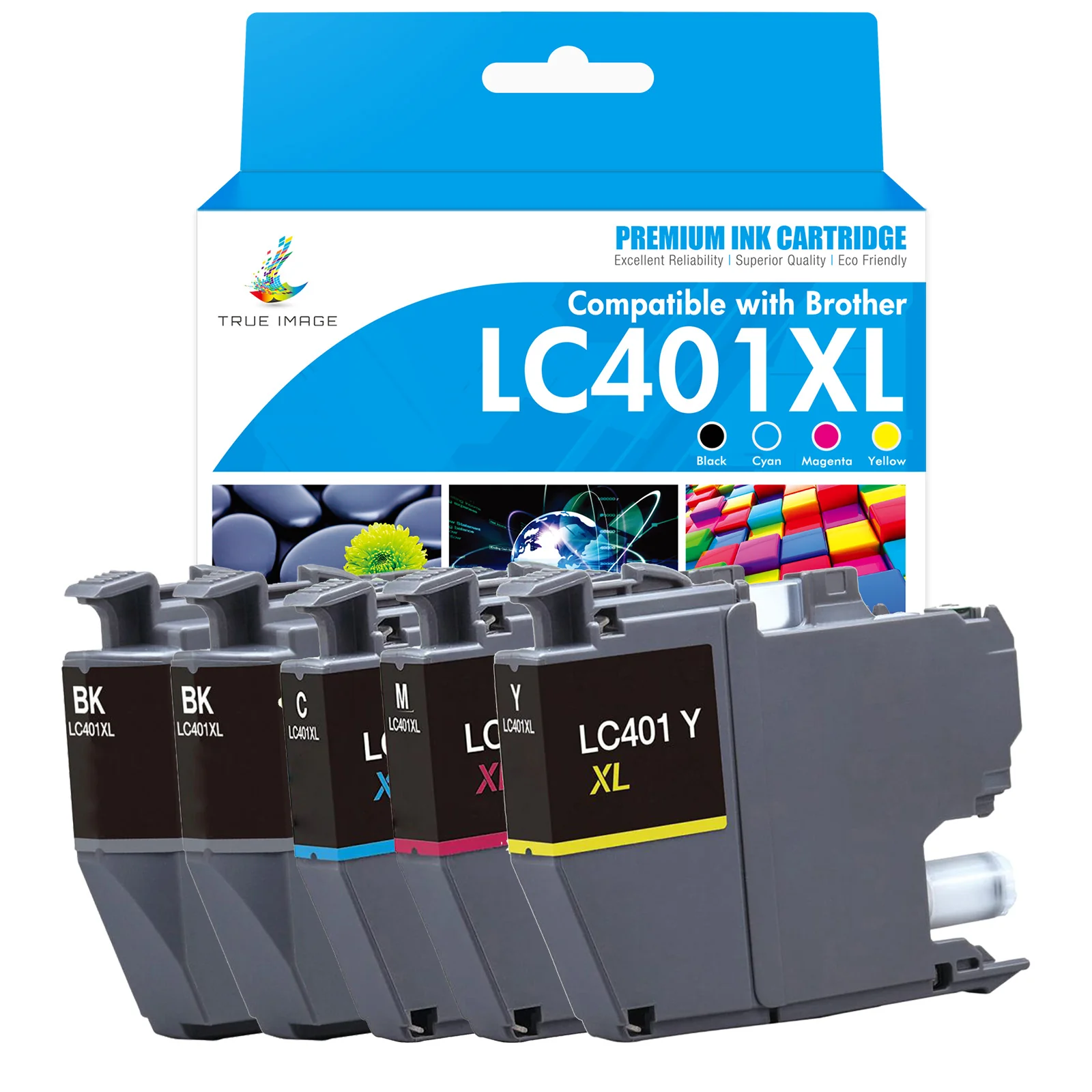 Compatible Brother LC401 LC401XL Ink Cartridges | With Smart Chip - Image 10