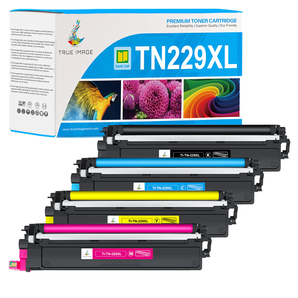 Brother MFC-L8395CDW Toner - Compatible Brother TN229/TN229XL/TN229XXL Toner Cartridges Set - Image 8