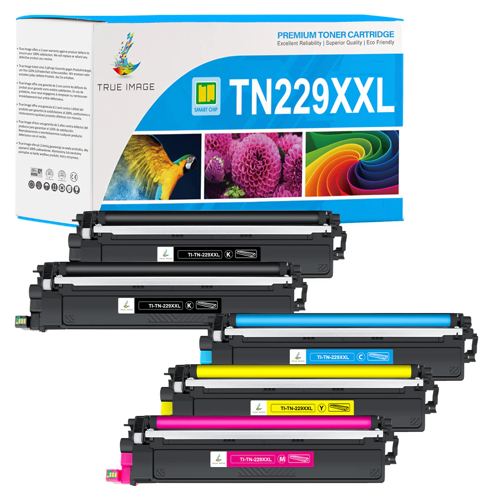 Brother MFC-L3780CDW Toner - Compatible Brother TN229/TN229XL/TN229XXL Toner Cartridges Set - Image 11