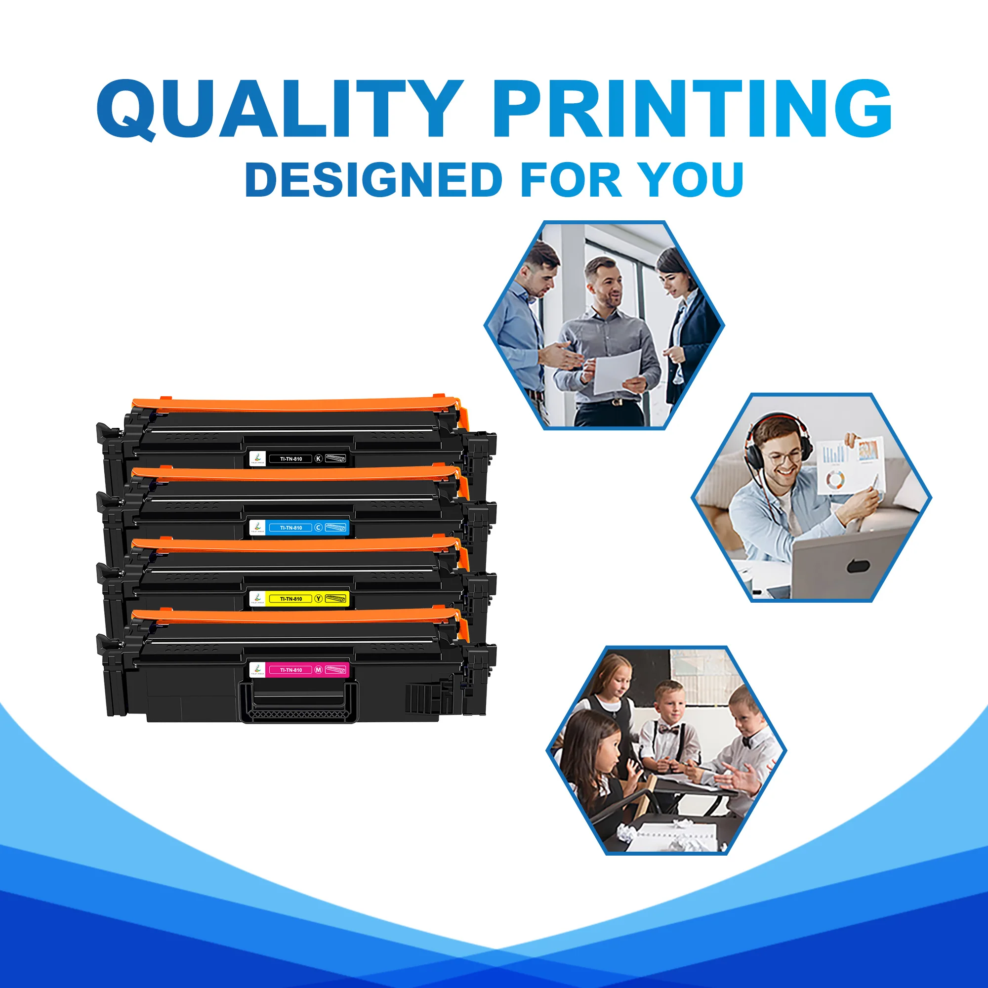 Brother TN-810 Toner Set | Compatible TN810BK/C/M/Y Combo Pack - Image 5