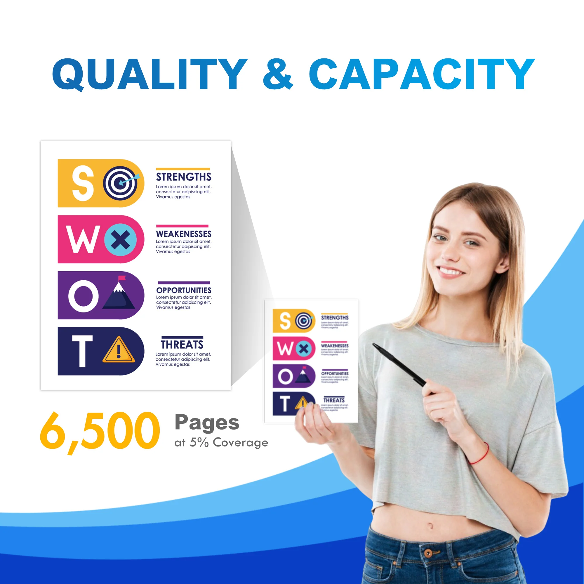 Compatible Brother TN810Y Yellow Toner Cartridge - Image 2