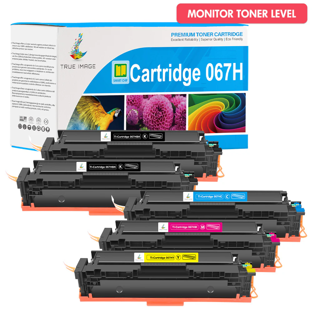 Compatible Canon 067H Toners Combo Pack - High Yield - With Chip - Image 4