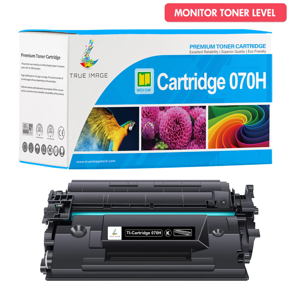 Compatible Canon 070H Black Toner Cartridge - High Yield - With Chip - 5640C001 - Image 2