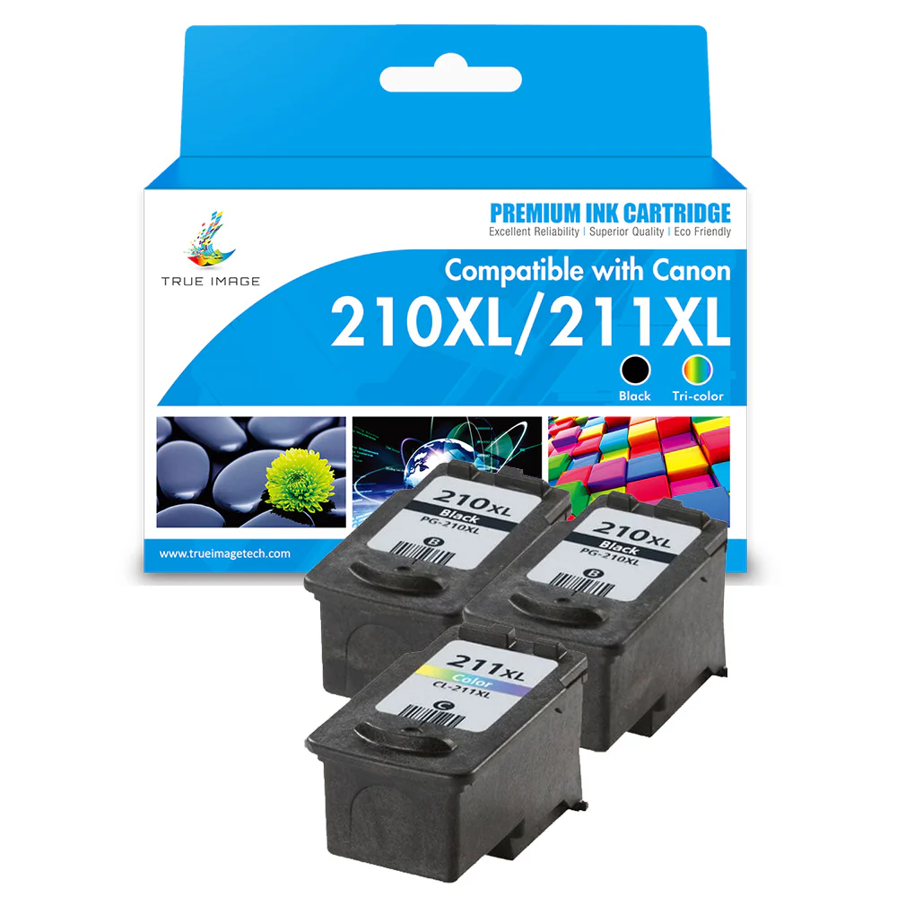 Compatible Canon 210XL 211XL Ink Cartridge Value Pack - High Yield - Image 2