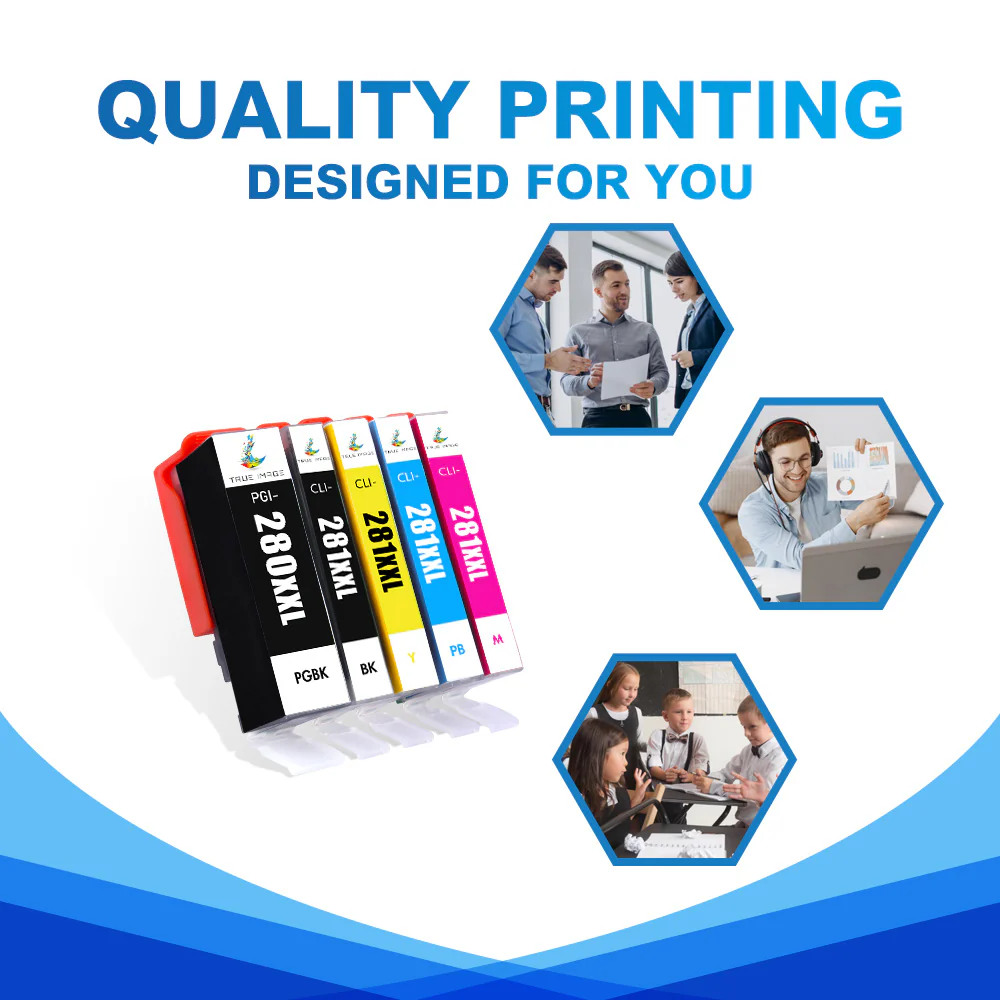 Compatible Canon Ink 280 281 XXL: PGI-280XXL CLI-281XXL - Image 6