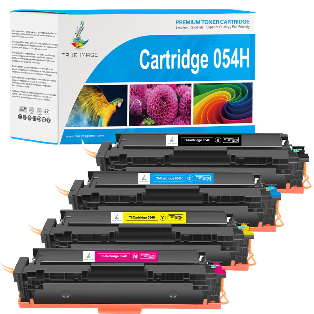 Canon Color ImageCLASS MF641Cw Toner - Canon 054/054H Toner Cartridge Set - Image 3