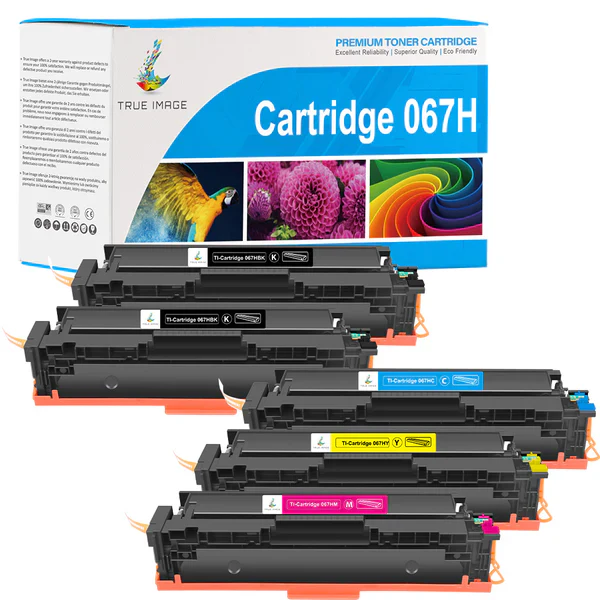 Canon Color ImageCLASS MF656Cdw Toner - Canon 067/067H Toner Cartridge Set - With Chip - Image 11