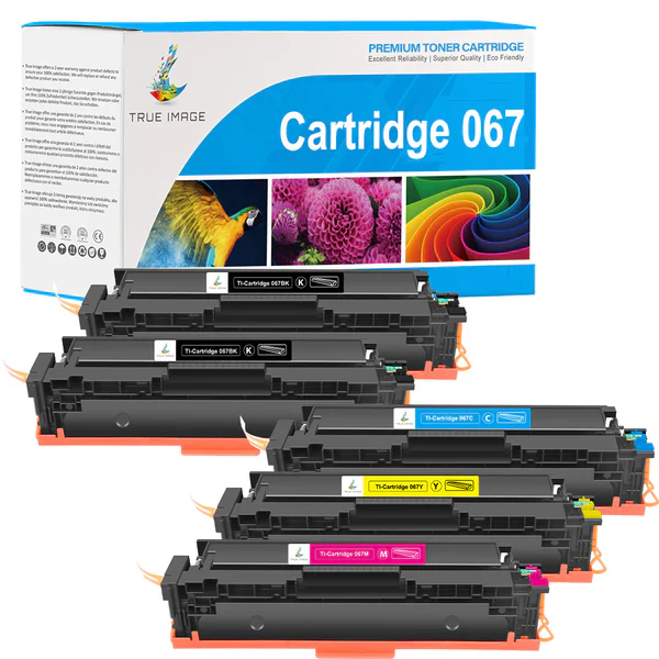 Canon Color ImageCLASS MF656Cdw Toner - Canon 067/067H Toner Cartridge Set - With Chip - Image 9