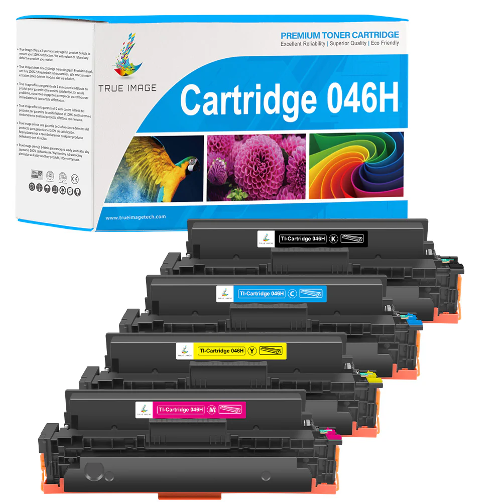 Canon Color ImageCLASS MF733Cdw Toner - Compatible Canon 046/046H Toner Cartridges - Image 3
