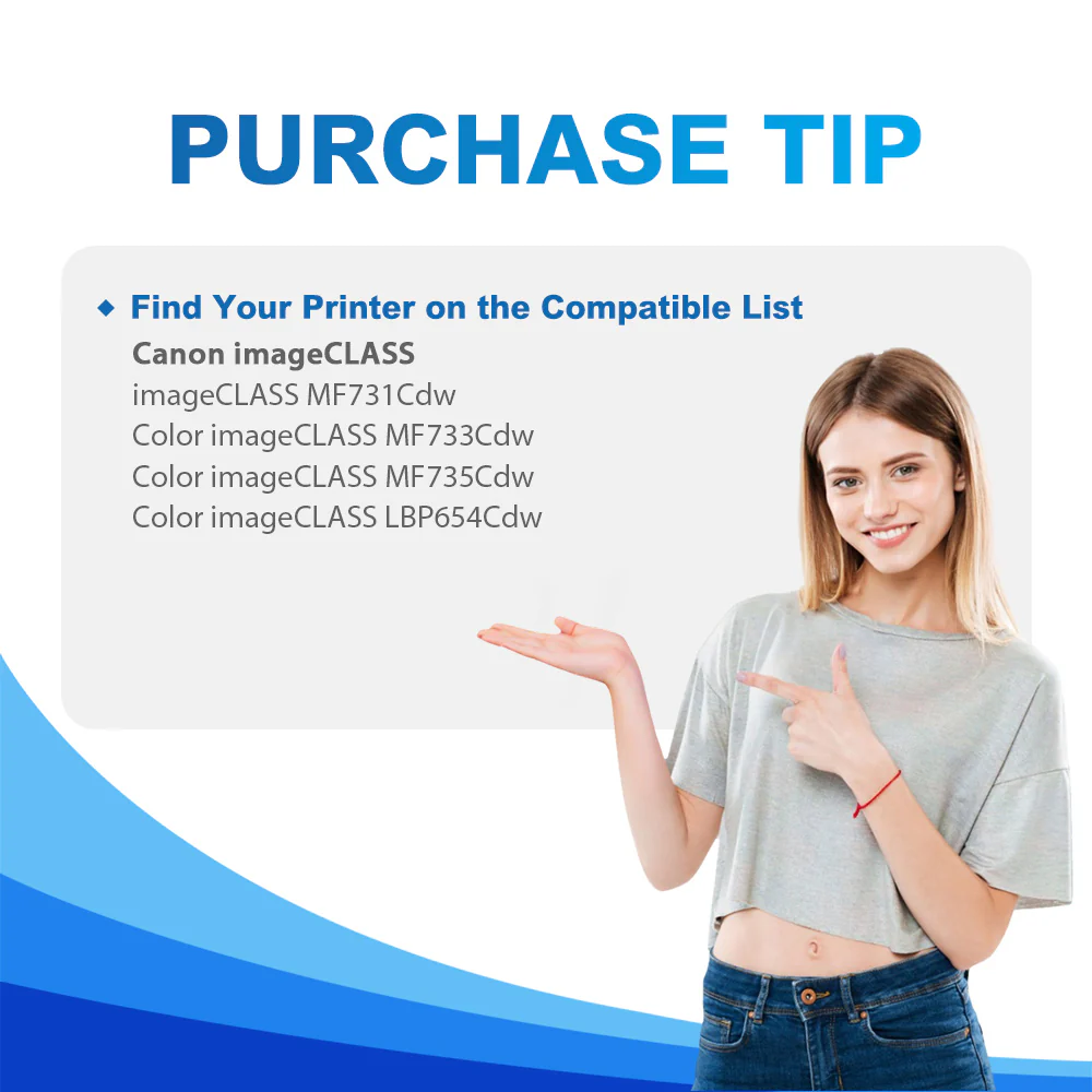 Canon Color ImageCLASS MF733Cdw Toner - Compatible Canon 046/046H Toner Cartridges - Image 6