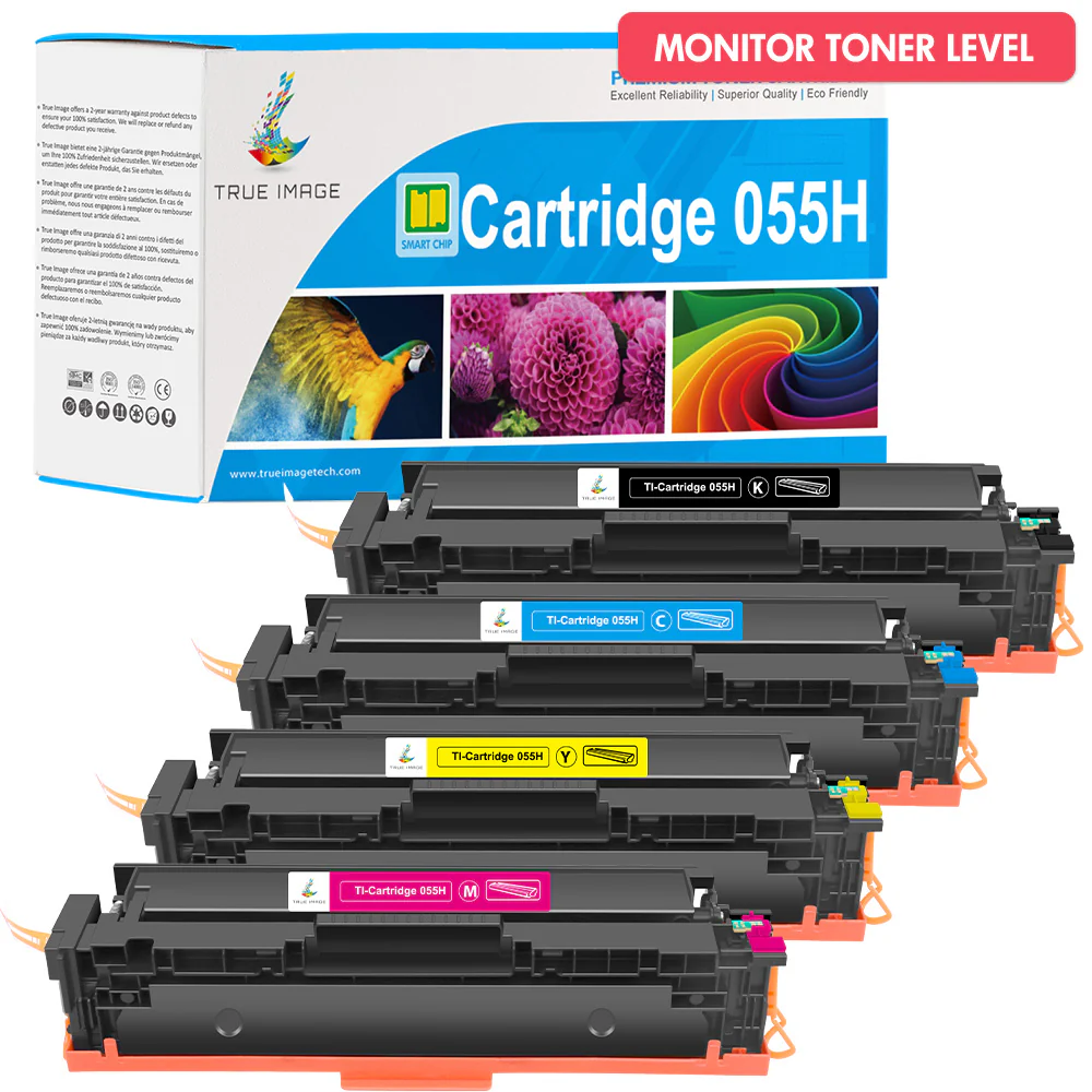 Canon Color ImageCLASS MF743Cdw Toner - Canon 055/055H Toner Set - Image 4