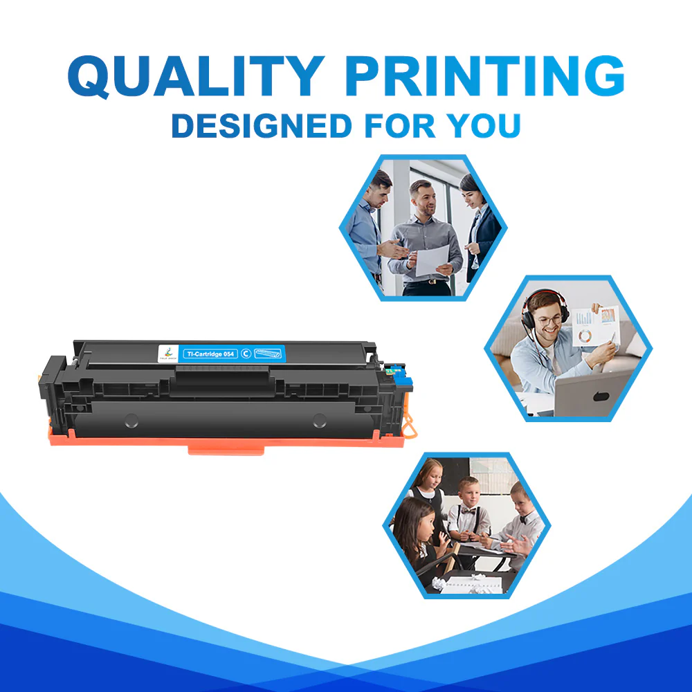 Compatible Canon 054 Cyan Toner Cartridge - Image 4