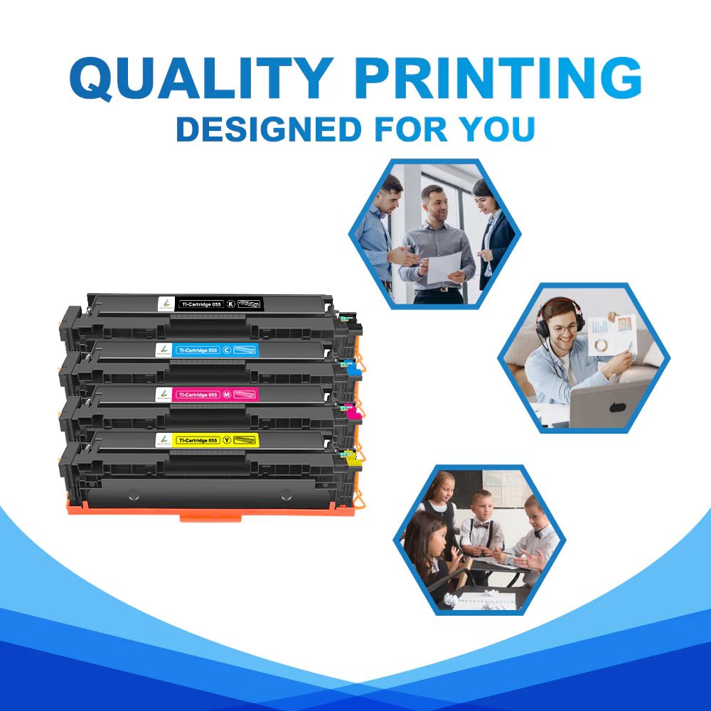 Canon 055 Toner Compatible Canon Cartridge 055 CRG-055 (With Chip) Combo Pack - Image 7