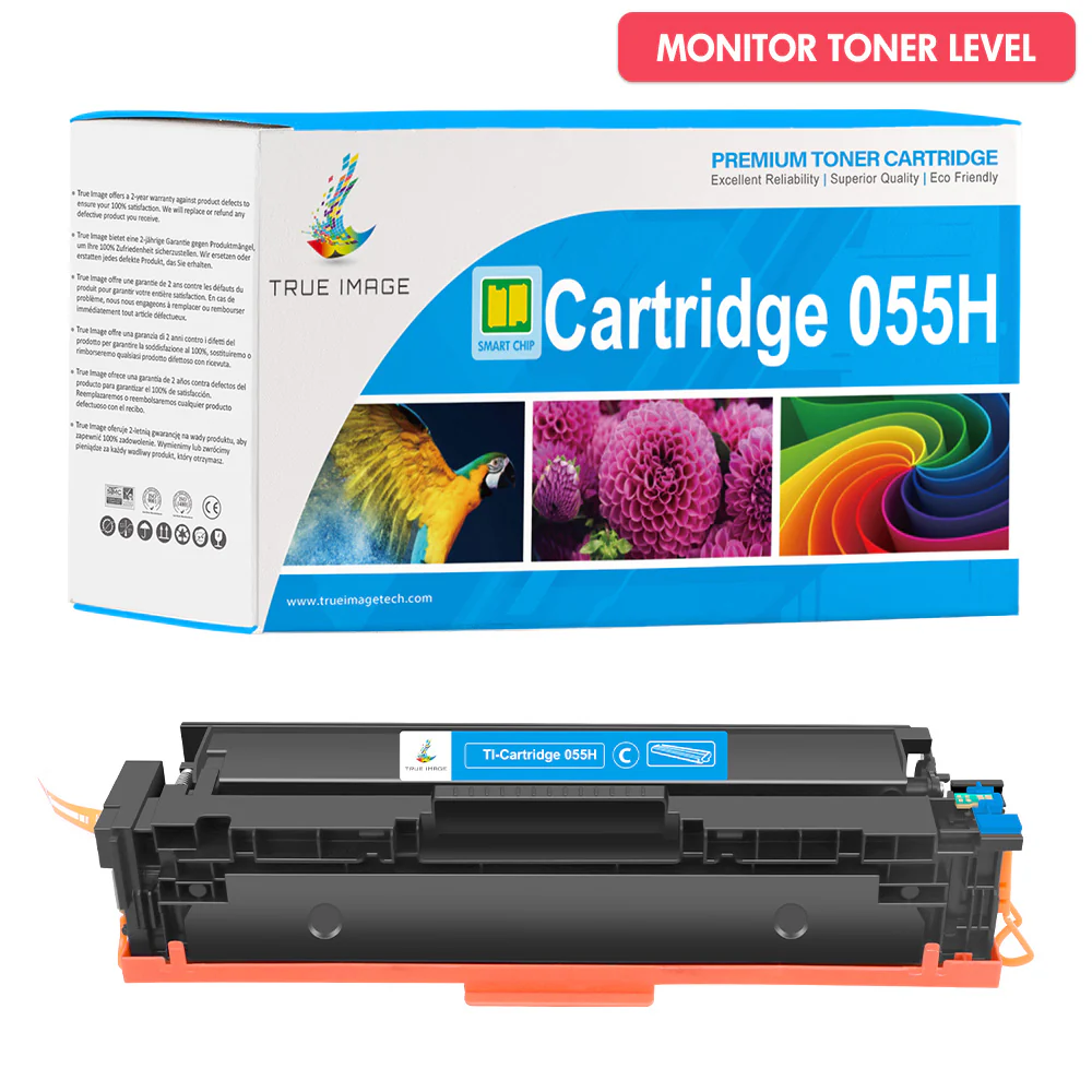 Canon 055H Cyan Toner Cartridge Replacement - High Capacity - Image 2