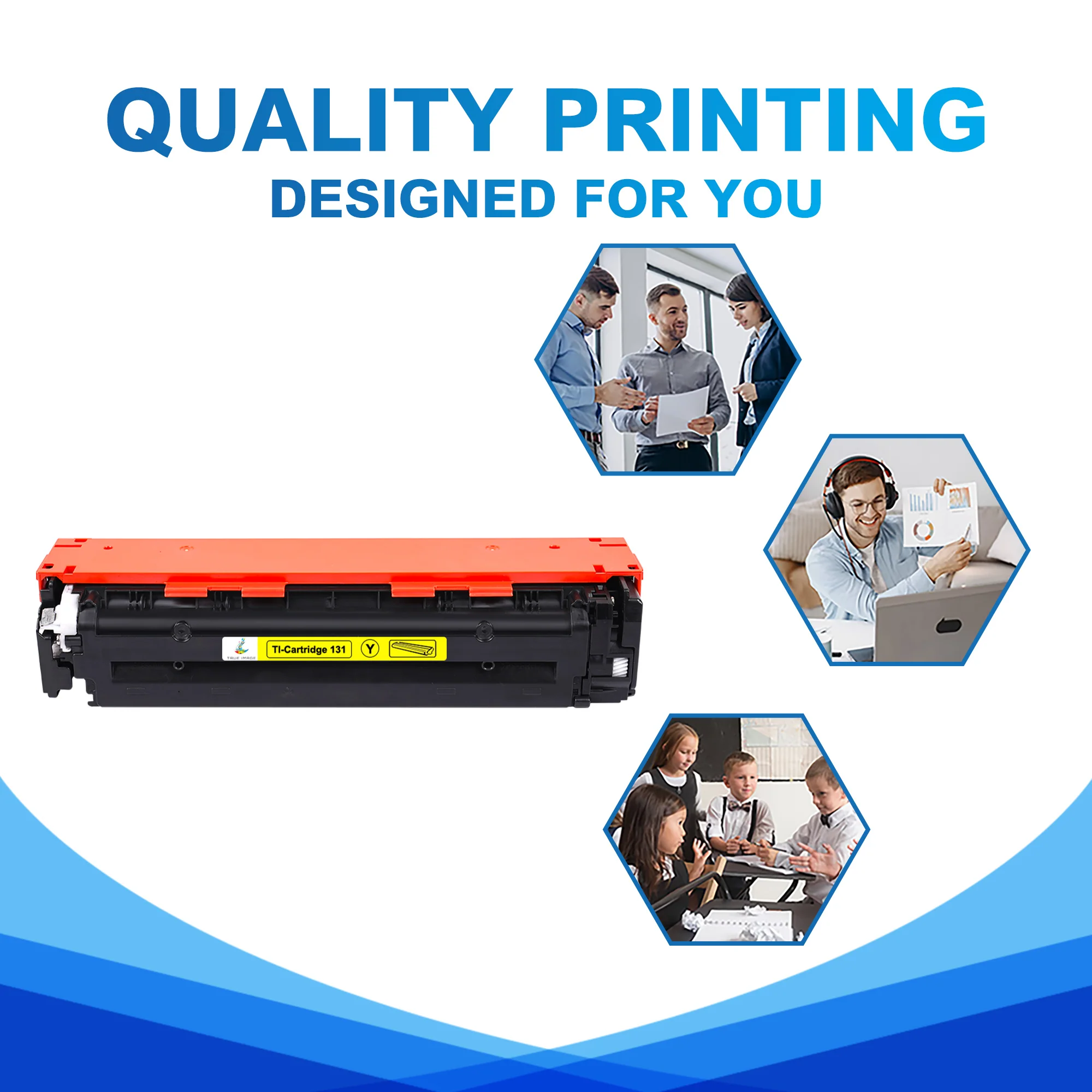 Compatible Canon 131 CRG-131Y Yellow Toner Cartridge - Image 4