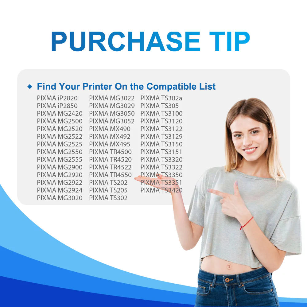 Compatible Canon 245 246 XL Ink Cartridges | PG-245XL CL-246XL Value Pack - Image 3