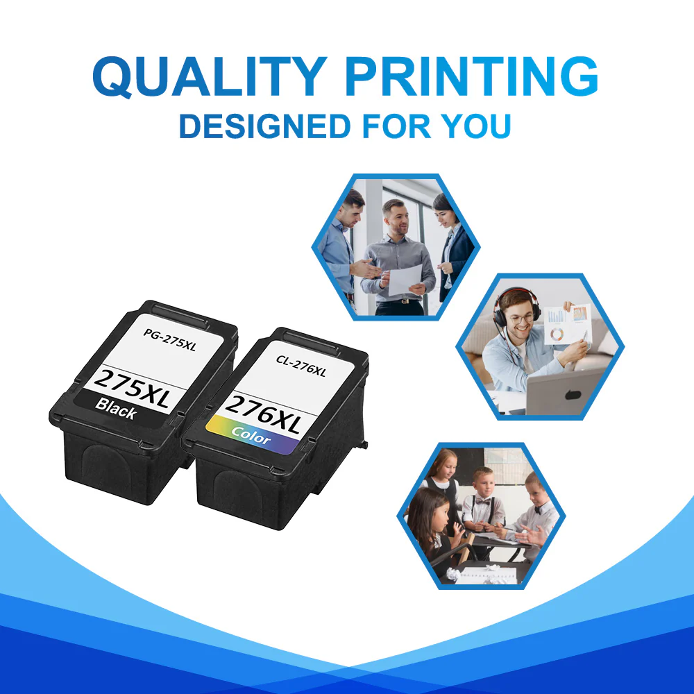 Compatible Canon 275 276 XL Ink Cartridges | PG-275XL CL-276XL Value Pack - Image 4