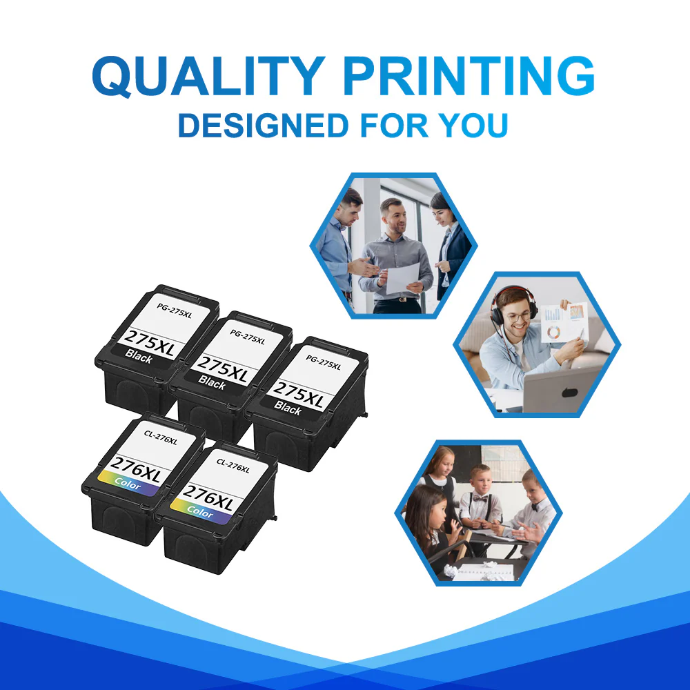 Compatible Canon 275 276 XL Ink Cartridges | PG-275XL CL-276XL Value Pack - Image 8