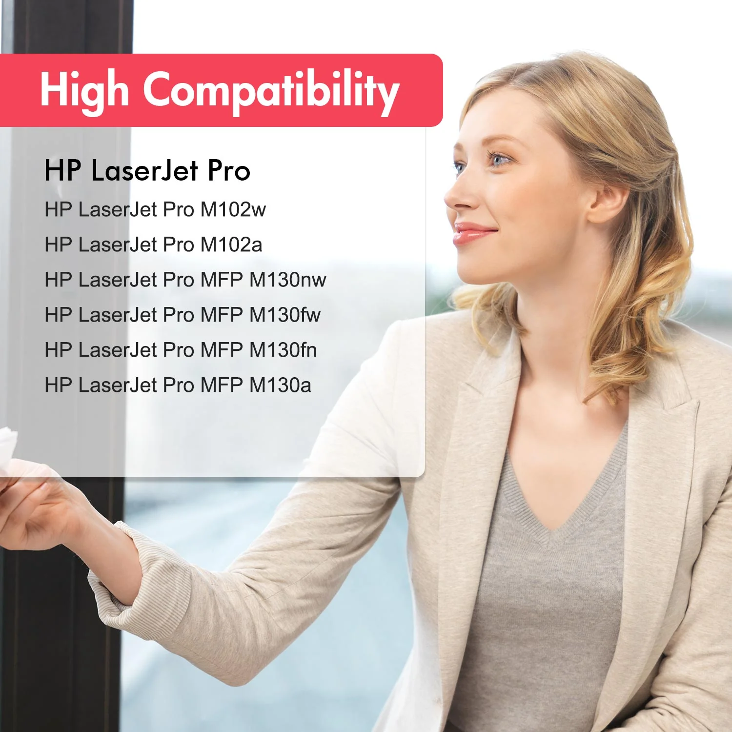 Compatible HP 17A Toner Cartridge (CF217A) 2-Pack - Image 3