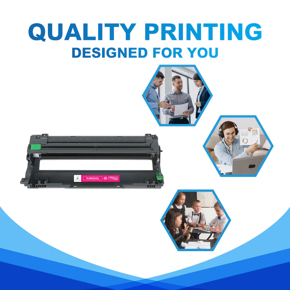 Compatible Brother DR223CL Magenta Drum Unit - Image 4