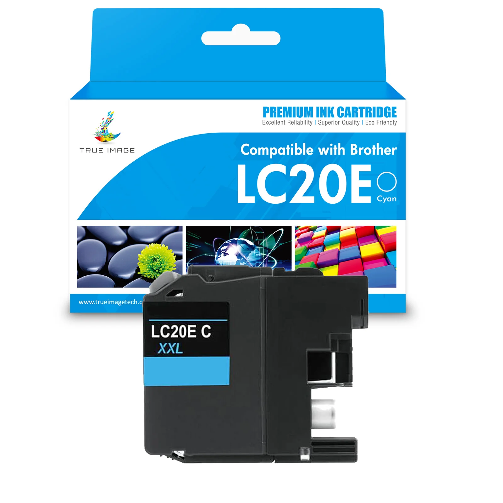 Compatible Brother LC20E Ink Cartridge - Single Pack - High Yield - Image 2