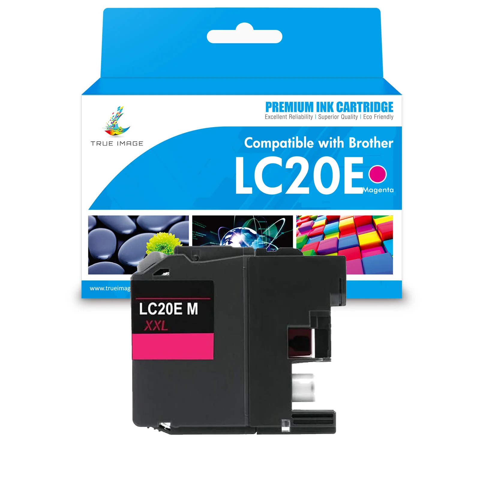 Compatible Brother LC20E Ink Cartridge - Single Pack - High Yield - Image 3
