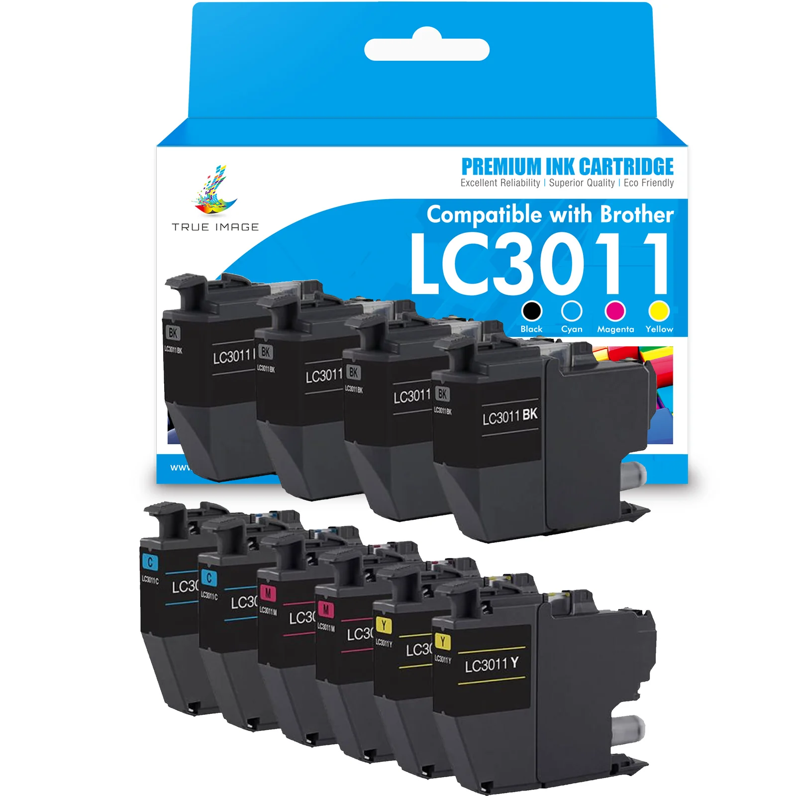 Compatible Brother LC3011 Ink Cartridge Multi-Pack - Image 3