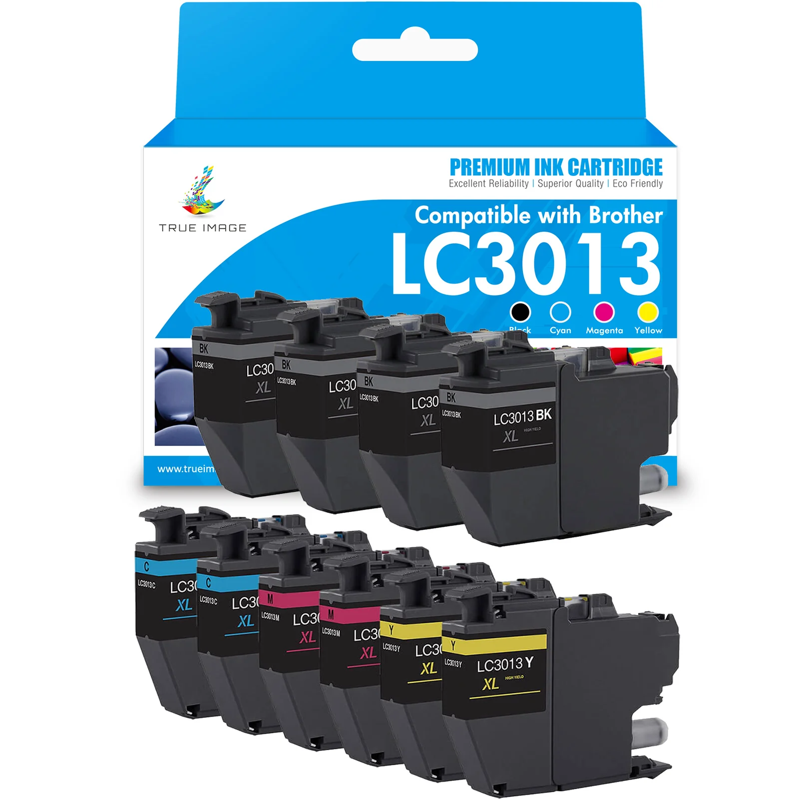 Compatible Brother LC3013 Ink Cartridge Multi-Pack - Image 3